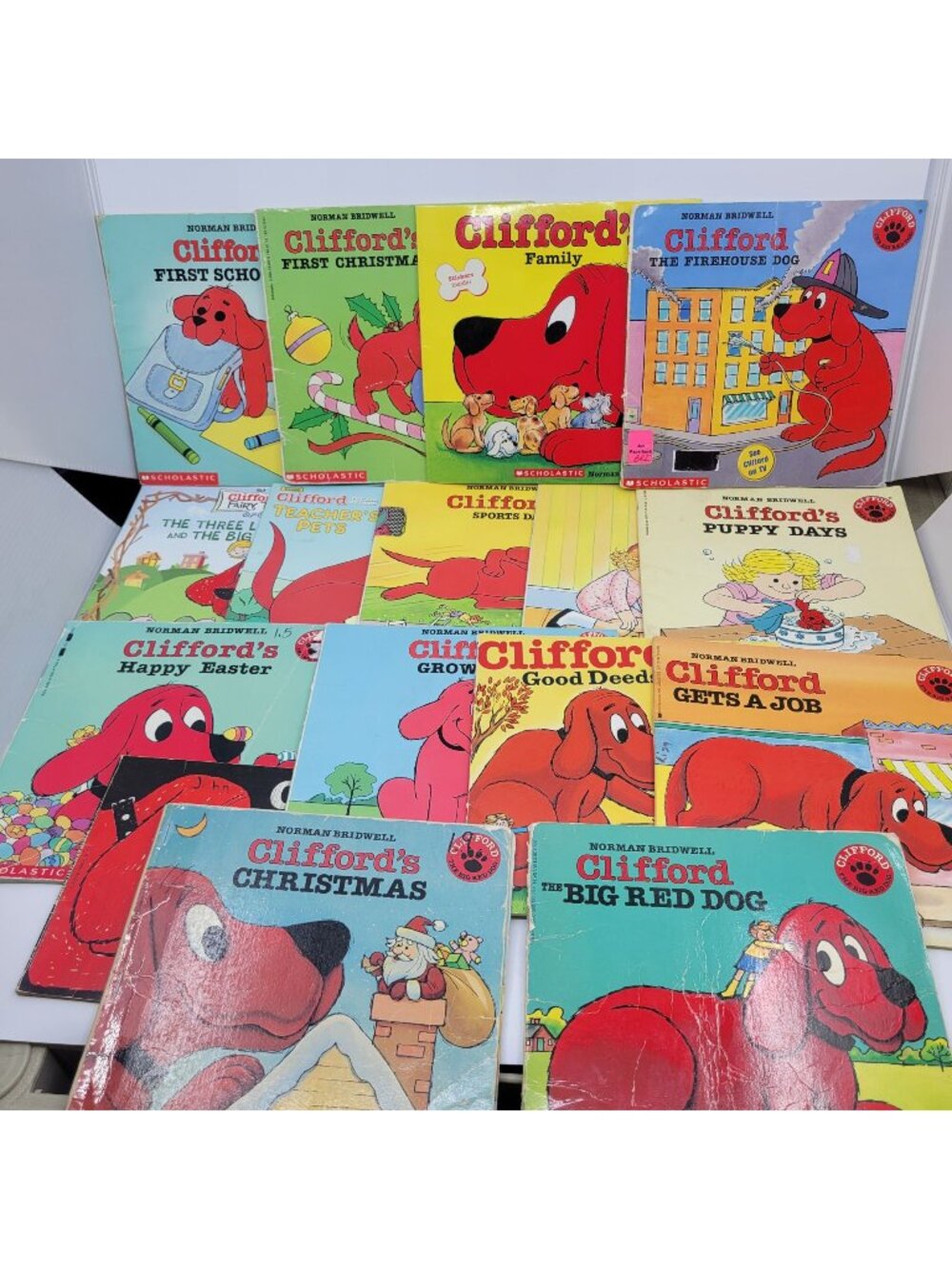 CLIFFORD by Norman Bridwell Lot of 16 Vintage to Now Children's Books - BB208